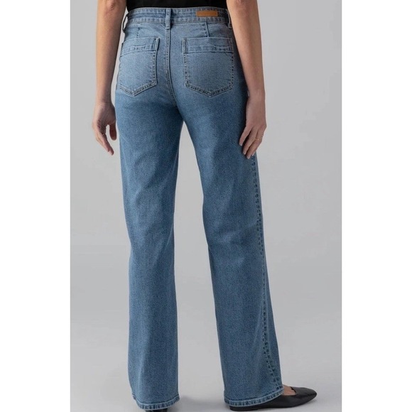 Sanctuary MARINE EXTENDED STANDARD RISE JEANS Full Length SZ 26 - Picture 3 of 16